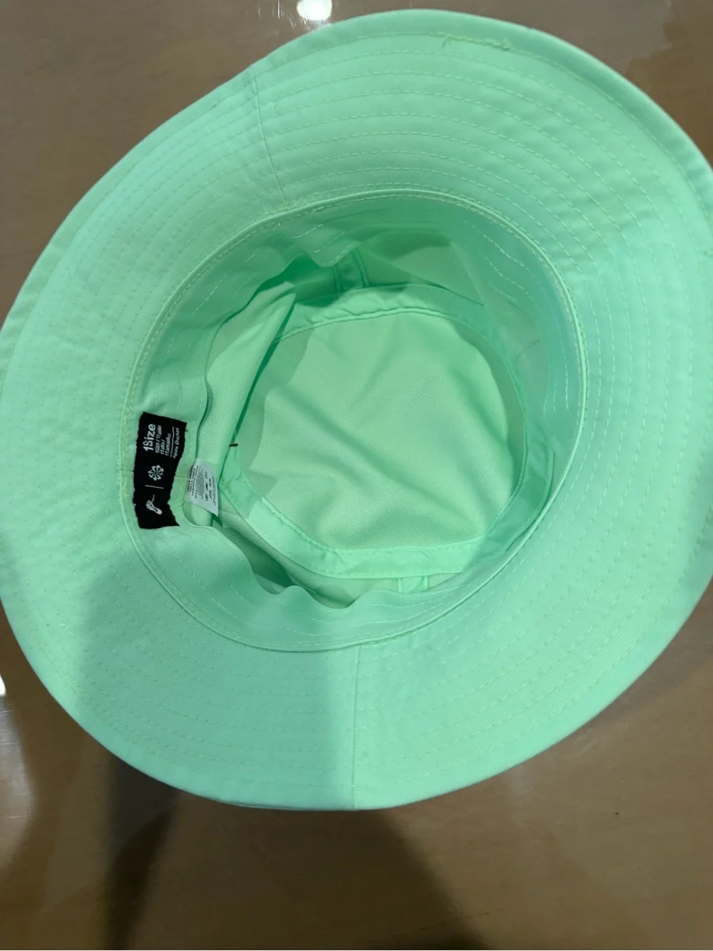 Nike Kids' Mint Green Bucket Hat new
